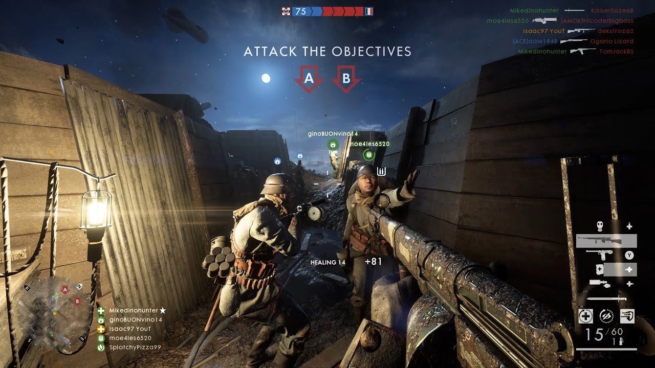 Battlefield 1: Rush gameplay (No Commentary)