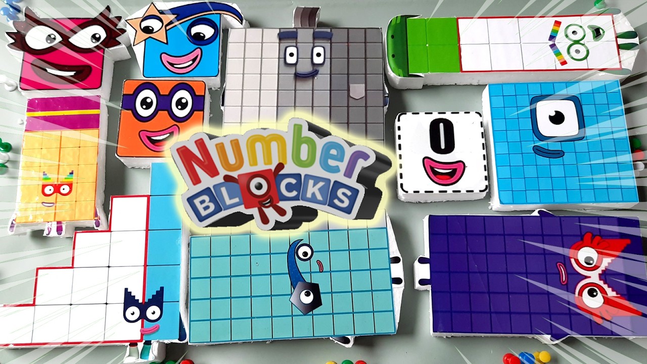 Box Full of MYSTERY Numberblocks 1-20 Vs Step SQUAD - ASMR Looking For Numberblocks #625