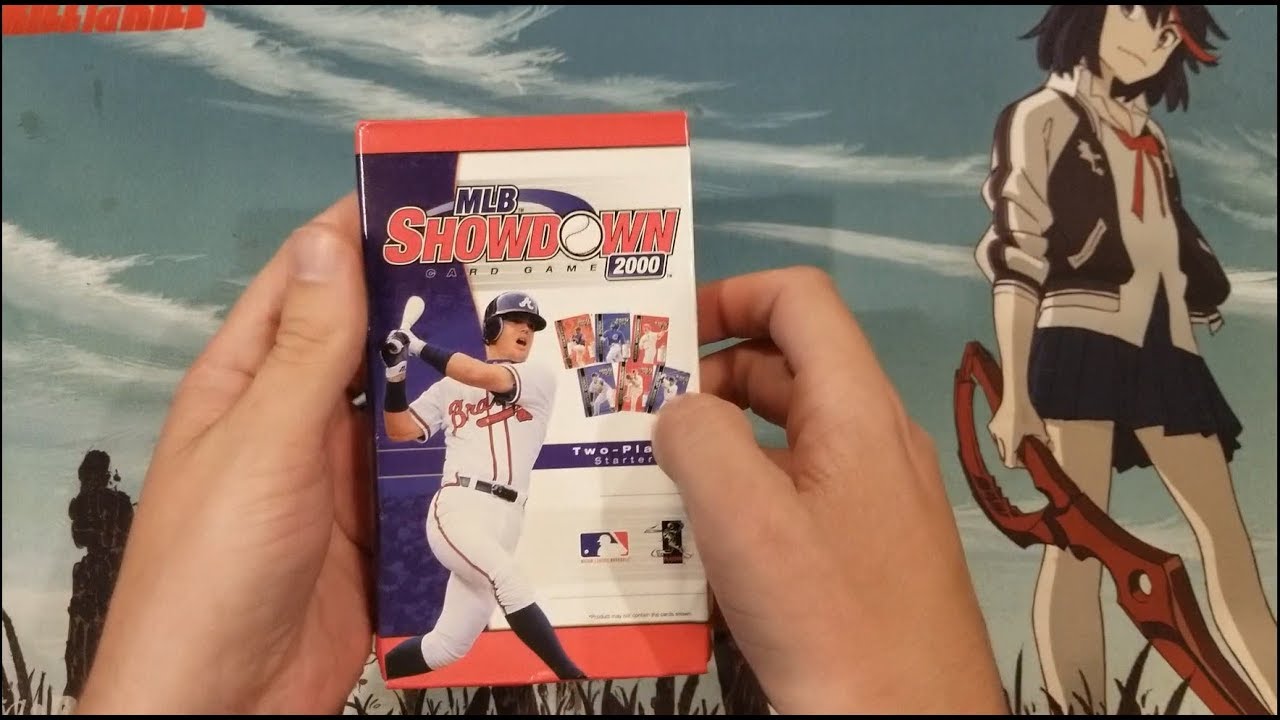 Box Opening: MLB Showdown 2000 Card Game 2 player starter kit