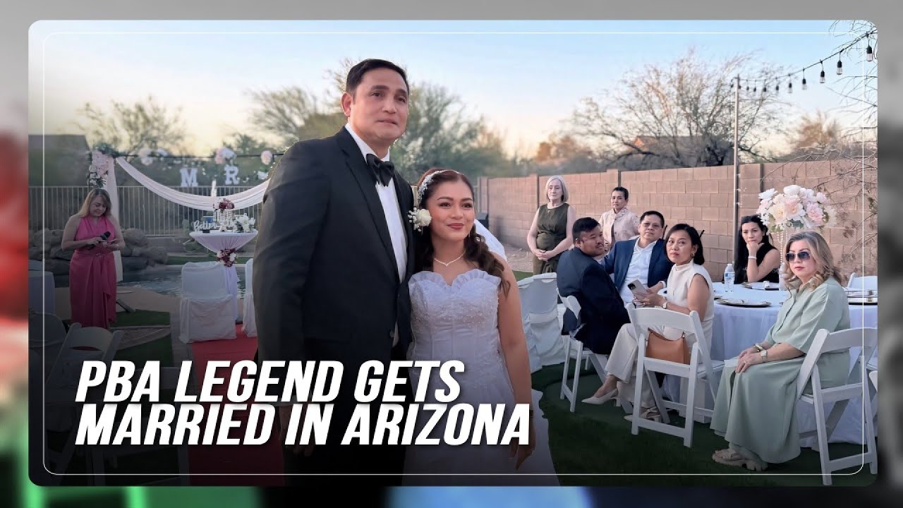 PBA legend Manny Victorino ties the knot in US | ABS-CBN News
