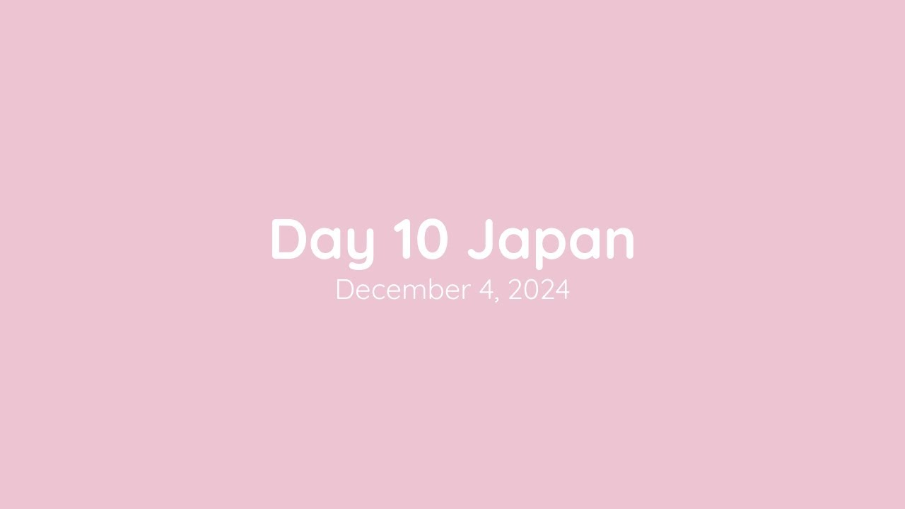 Day 10 Japan - Nunobiki Herb Gardens & Ropeway - Starbucks Kitano Ijinkan Kobe 🇯🇵