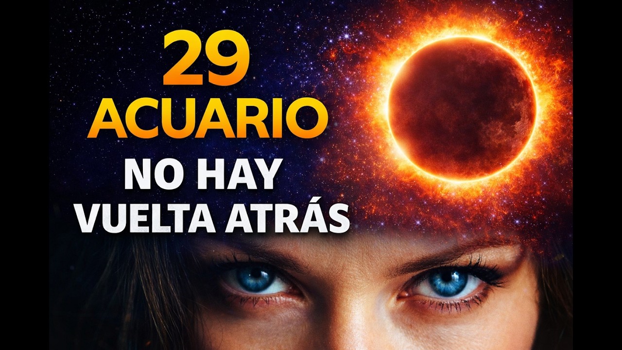 Eclipse Solar 29° Acuario: NO HAY VUELTA ATRÁS (signo por signo)