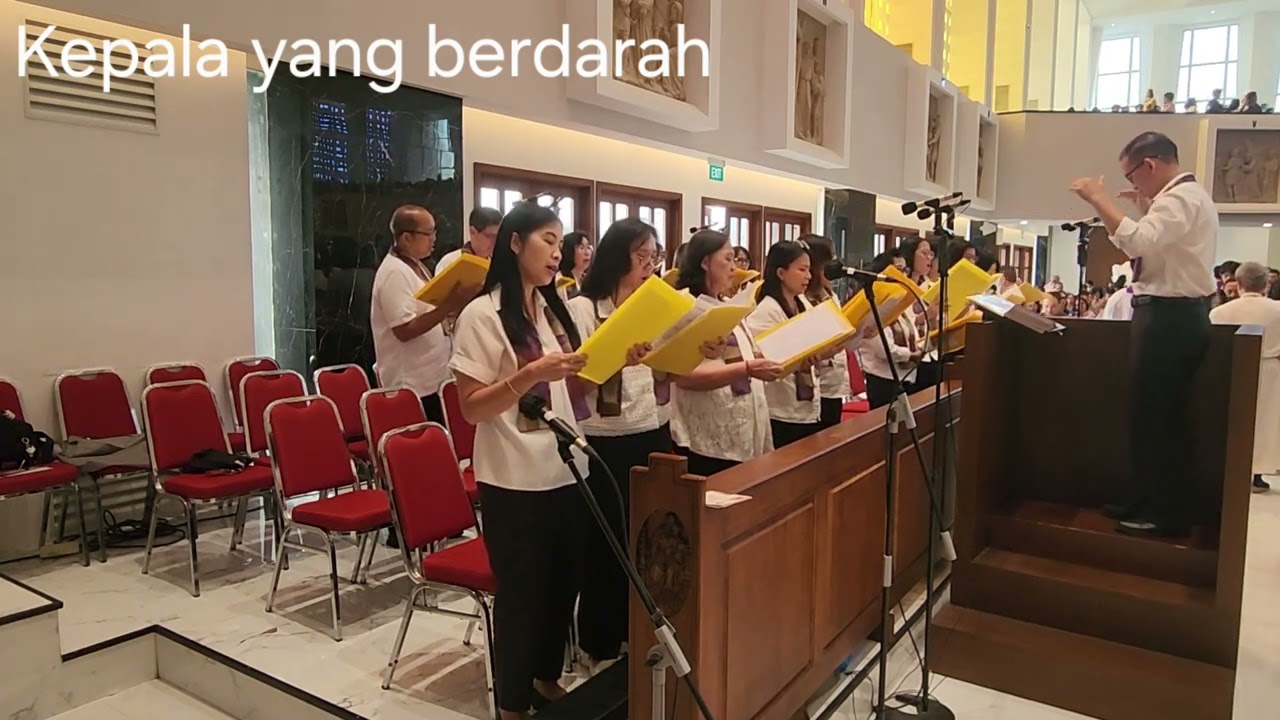 Kepala Yang Berdarah (Koor Miracle) #lagumisa​​​​​​​​​​​​​ #lagukatolik​​​​​​​​​​​​​ 