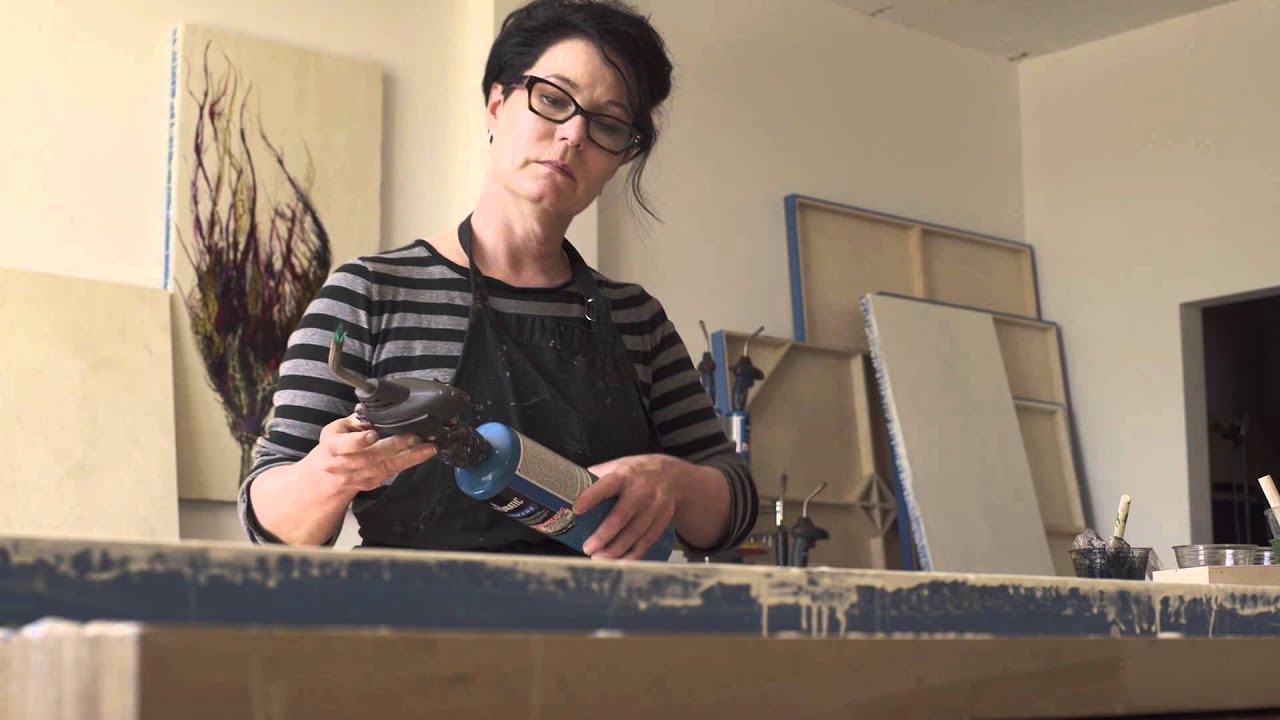 Encaustic Painting Process: Studio Visit with Alicia Tormey
