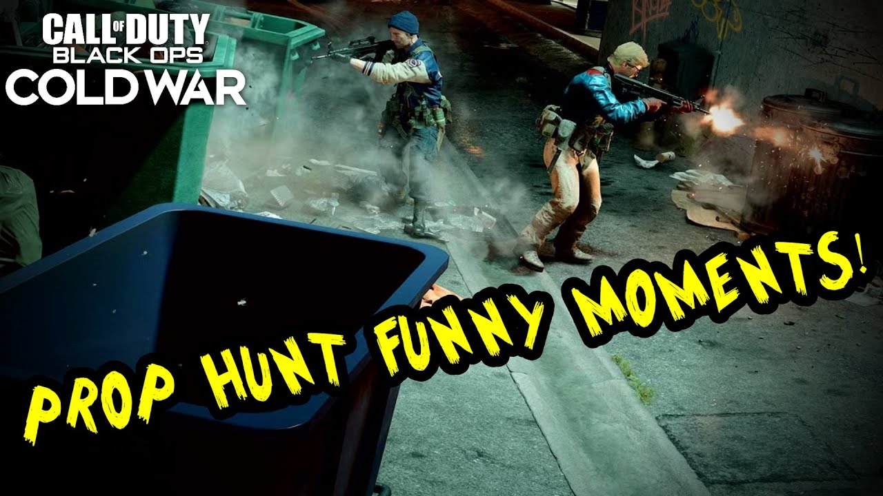 Prop Hunt Best Jukes & Fails | COD Cold War Funny Moments
