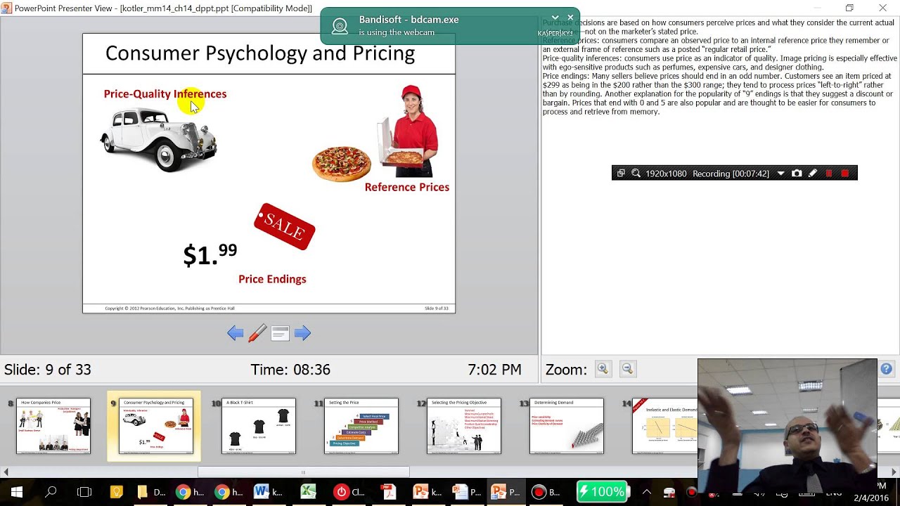 Marketing Management, Ch 14 Developing Pricing Strategies and Programs