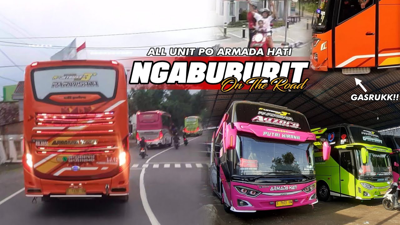 NGABUBURIT BARENG ALL UNIT PO ARMADA HATI || RAMAIKAN KOTA JOMBANG FULL BASURI SEPANJANG JALAN ❗❗