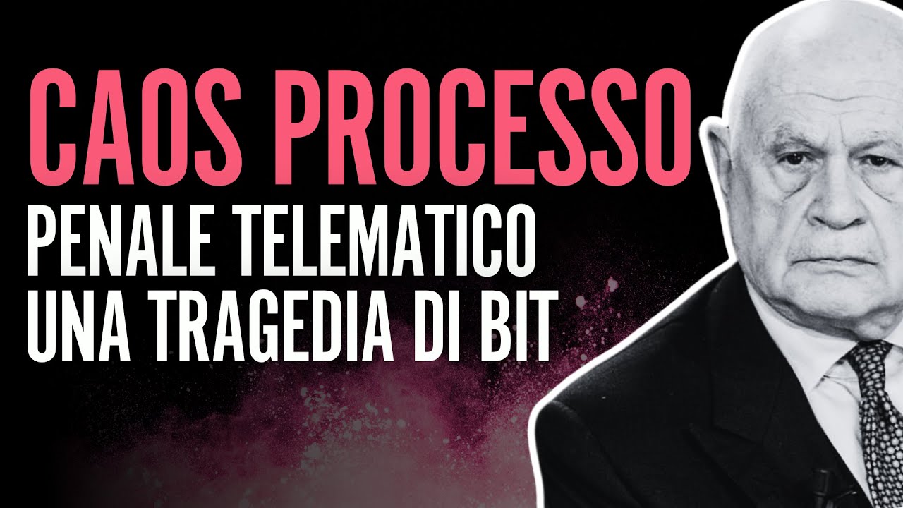 Il DISASTRO annunciato del Processo Penale Telematico #1363