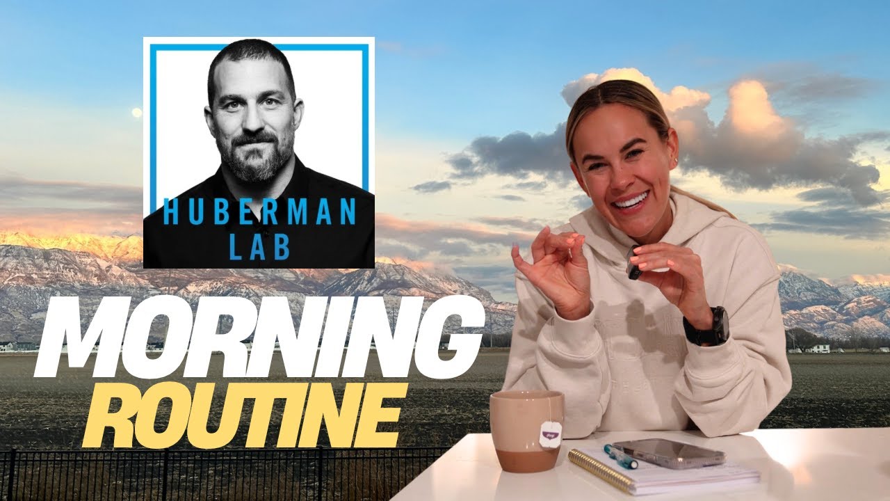 I TRIED ANDREW HUBERMAN"S MORNING ROUTINE : Chasing Zion 100, 6 Weeks Out