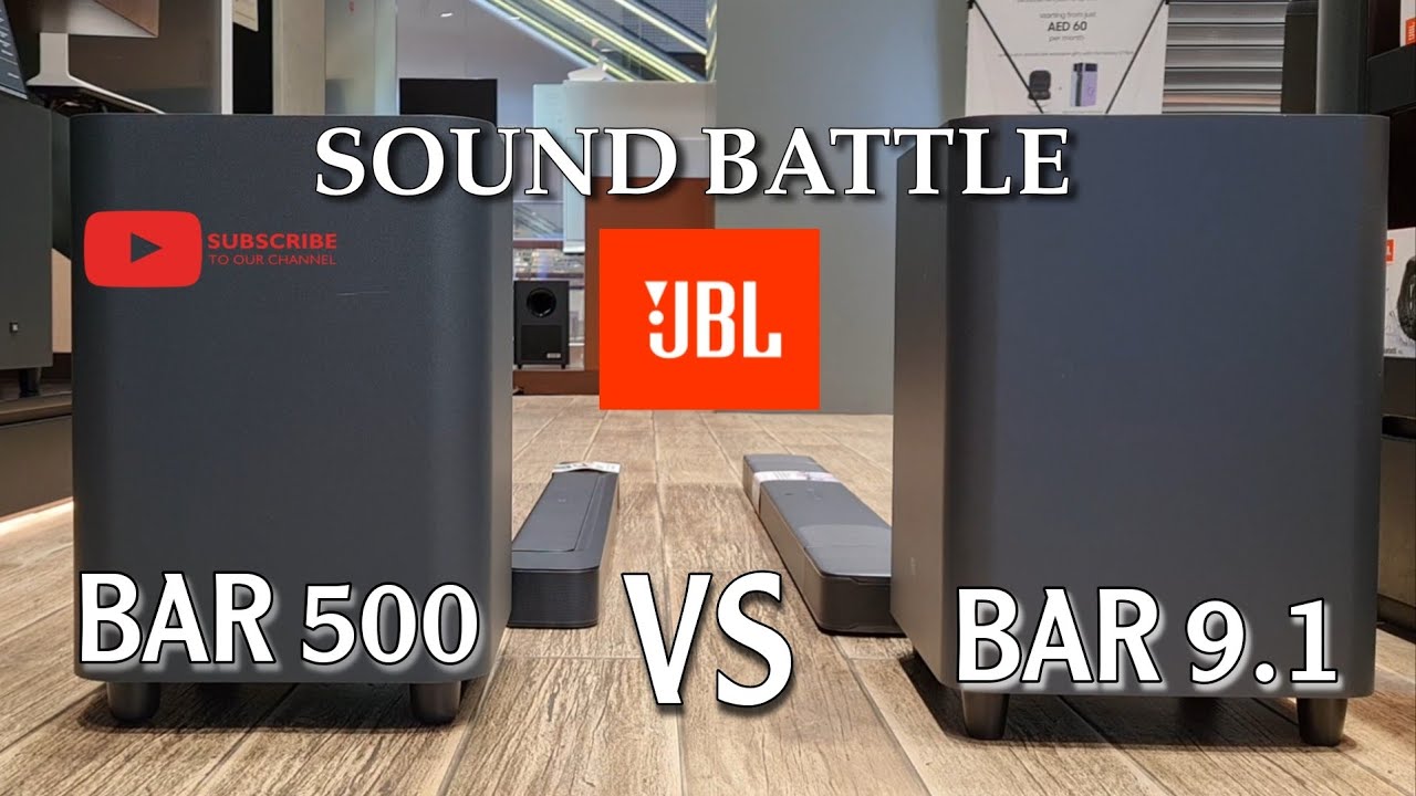 Новый JBL BAR 500 против JBL BAR 9.1 Soundtest battle — Pure Voice/Bas