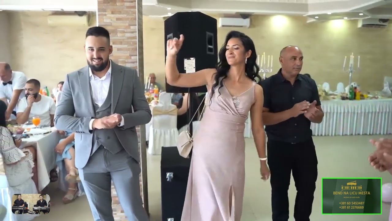 Erol Demirov i Bend Na Licu Mesta.Darija prvi rodjendan Proba na pocetku veselja i dolazak gostiju