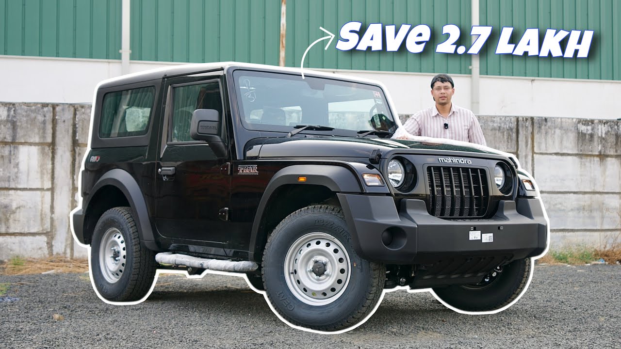 2.7 Lakh Bacha Lo😱 2026 Mahindra Thar AXT Base Model Review