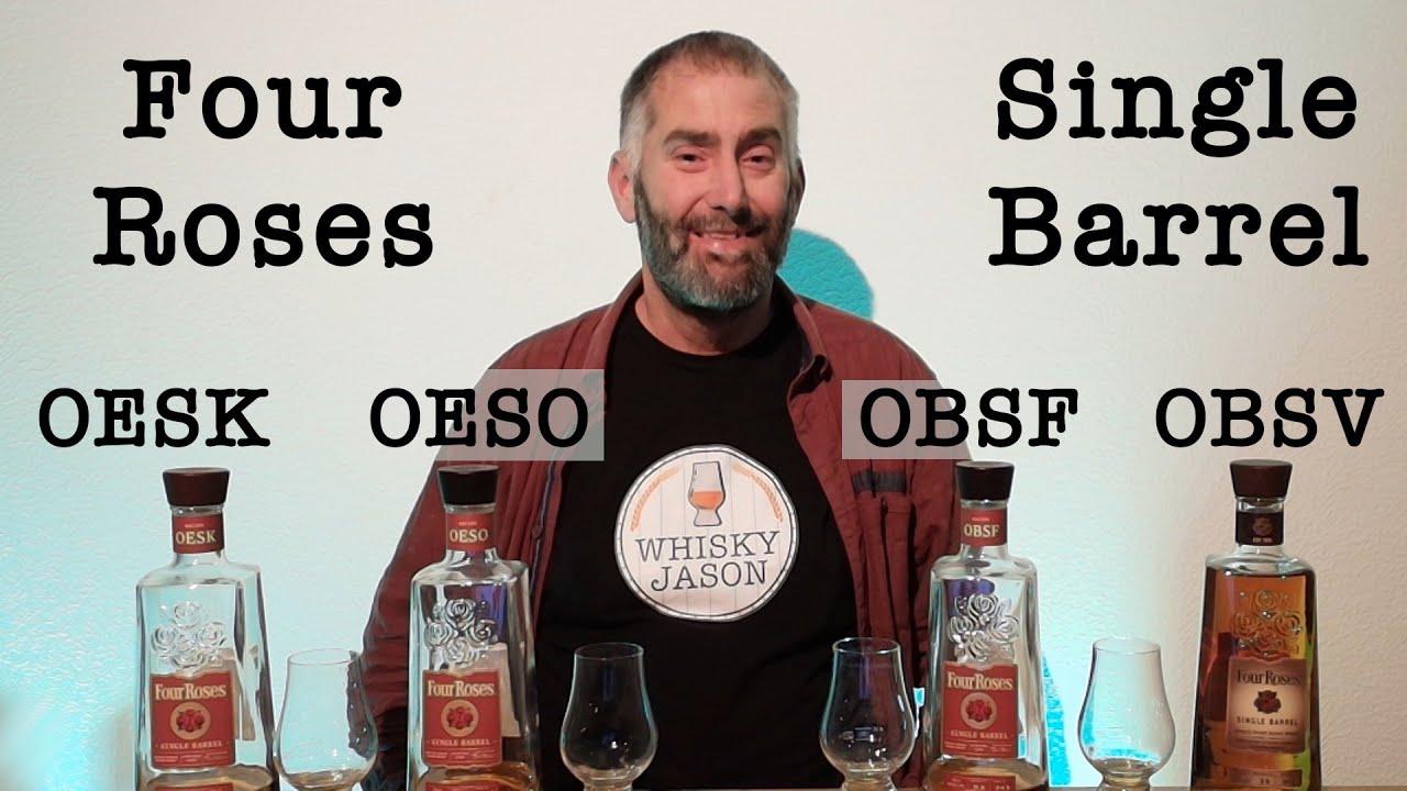 Сравнение рецептов Four Roses Single Barrel OBSF, OESO, OESK и OBSV — WhiskyJason