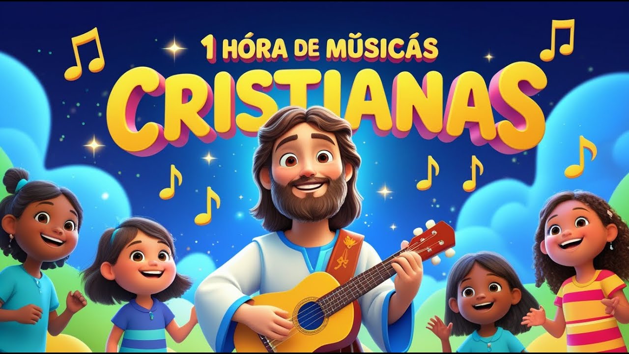Canciones Bíblicas para Niños – 1 Hora de Alabanzas Infantiles y Música Cristiana