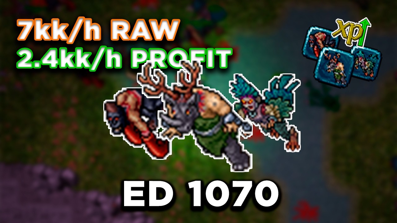 Solo Ingol Surface - 7kk Raw 2.4kk Profit - ED 1078 - Tibia