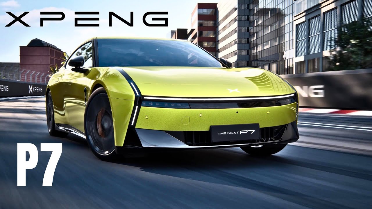All-New 2026 XPeng P7 -  Redesigned Sport Electric Sedan Interior