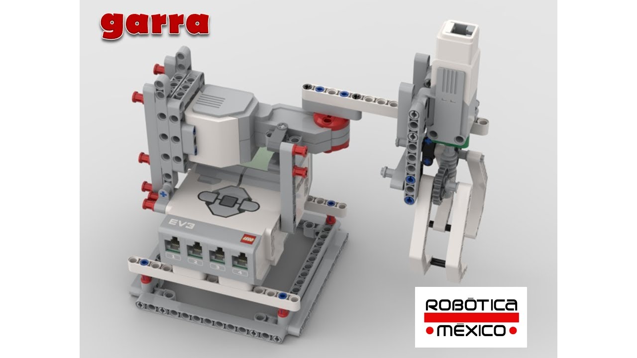 GARRA con MINDSTORM EV3, construcci&oacute;n virtual