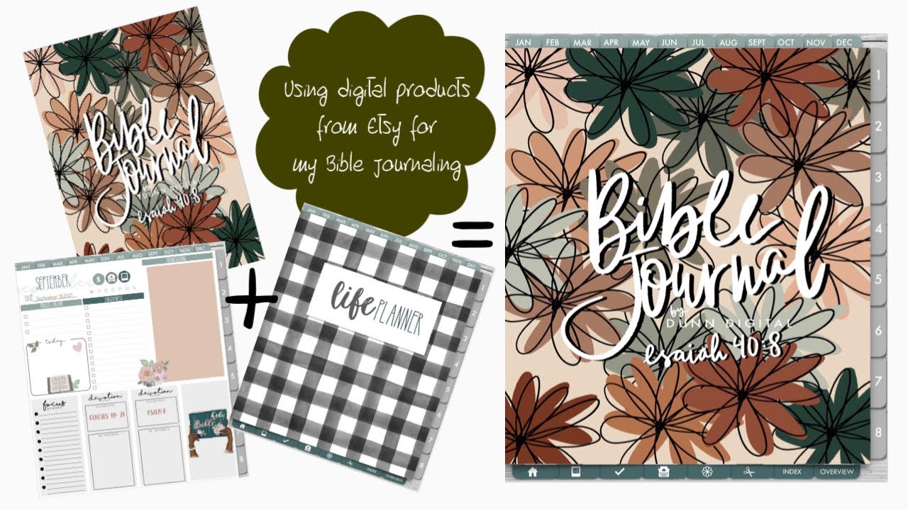 My Digital Bible Journal Setup | 2021 | DivaDollFlawless