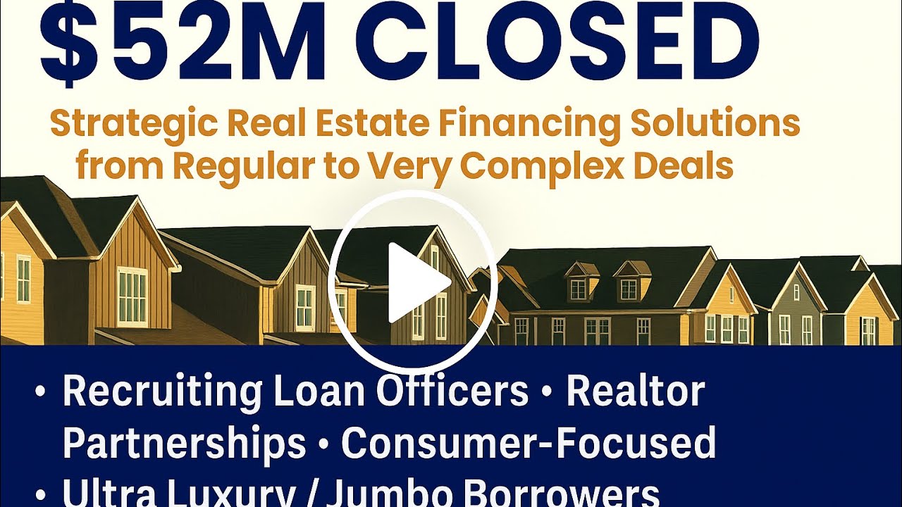 $52M Closed | How America&rsquo;s Mortgage Solutions Engineers Wealth Through Strategic Financing