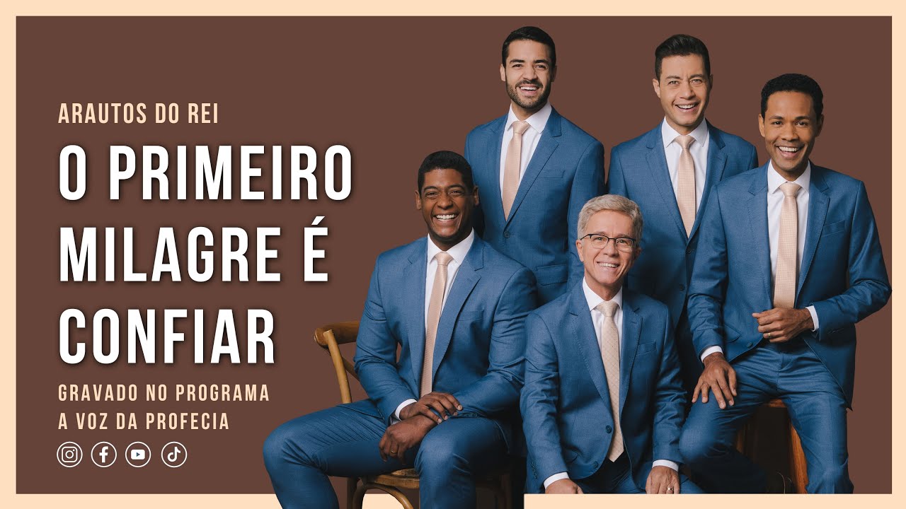 @arautosdoreioficial  O Primeiro Milagre é Confiar