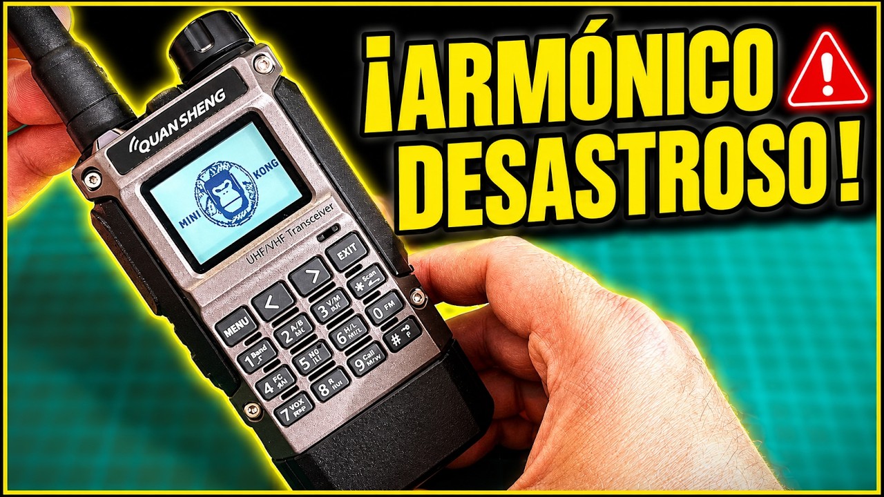 QUANSHENG UV-K1 - UN HANDY LINDO QUE DEFRAUDO