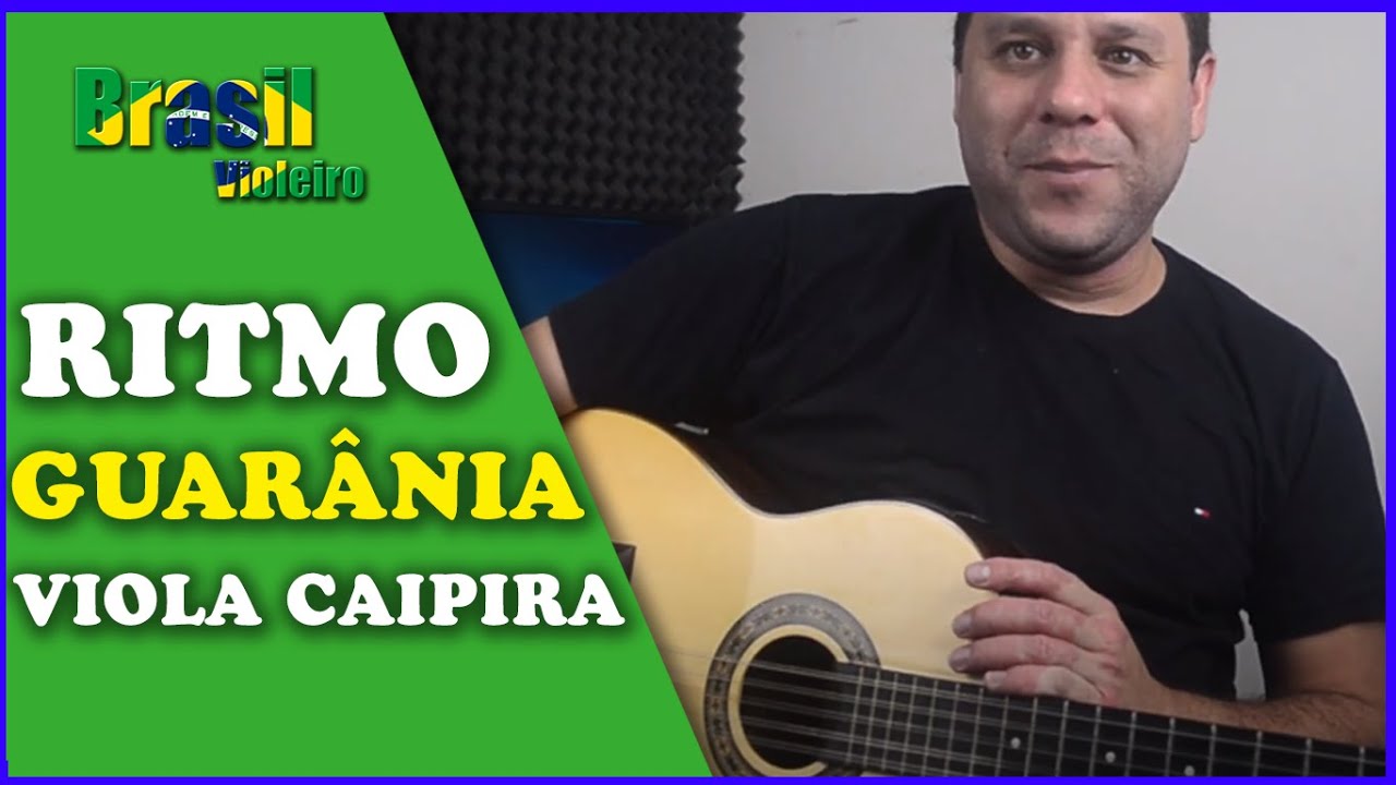 Como tocar o ritmo de guarânia na viola caipira - aula 6