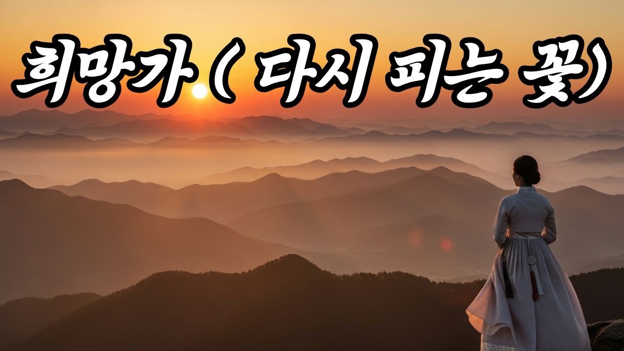 희망가(다시피는 꽃)#국악트로트 # 전통트로트 #음악 #미스터트롯4#노래 #새해#희망