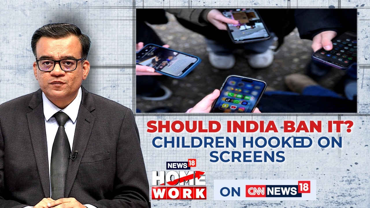 Should Children Be Banned from Social Media? Global Push Reaches Indian States | Homework | News18