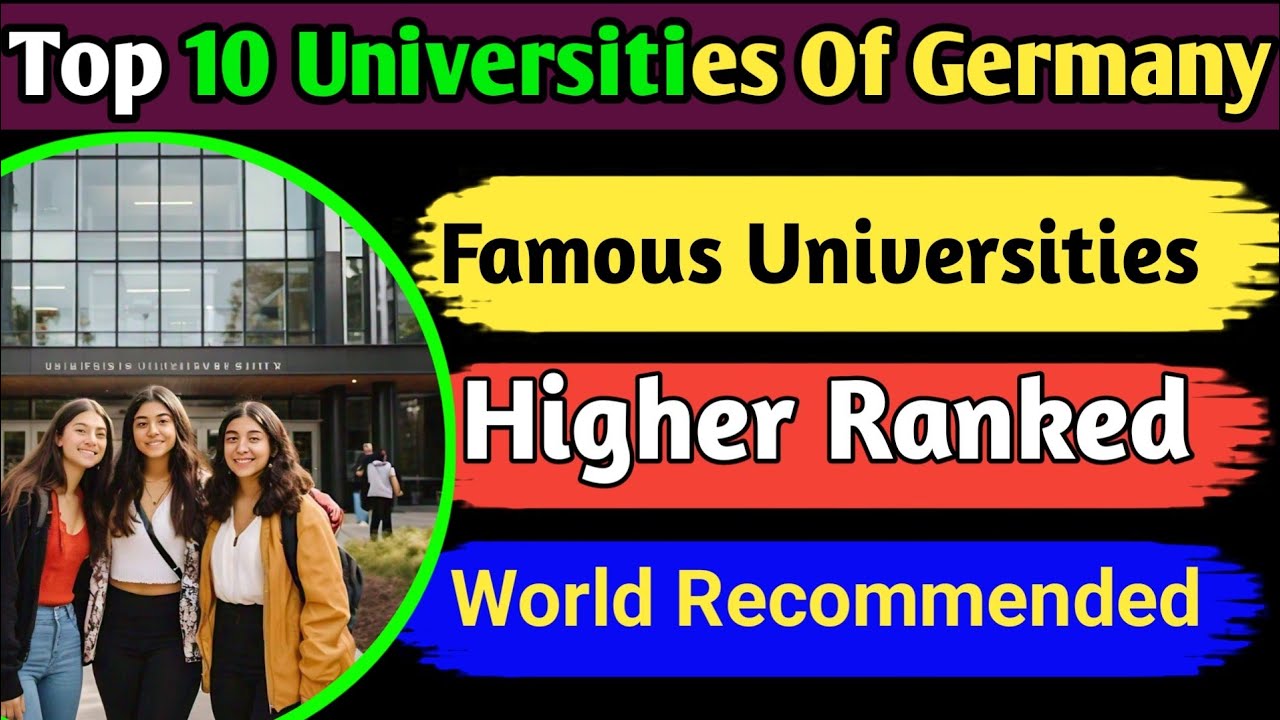 List of top 10 universities in Germany