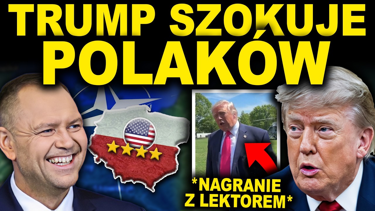 TA DECYZJA W SPRAWIE POLSKI PRZEJDZIE DO HISTORII - TRUMP SZOKUJE
