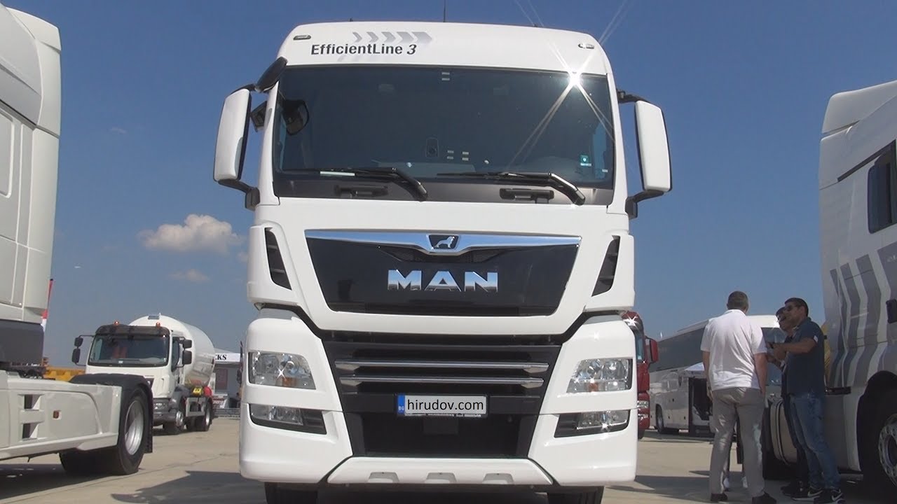 MAN TGX 18.460 4x2 EfficientLine 3 Tractor Truck (2017) Exterior and Interior in 3D