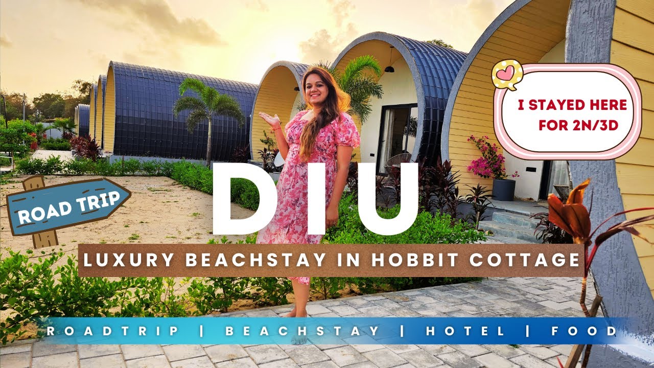 Best Beachfront Resort in Diu | Praveg Beach Resort Ghogla Beach Diu | Diu Roadtrip | Complete Tour