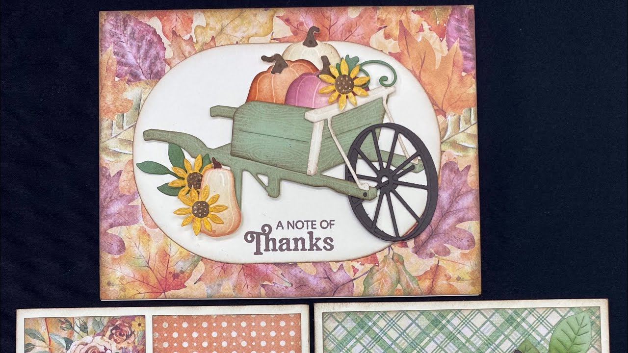 Graphic 45 Hello Pumpkin Card Class