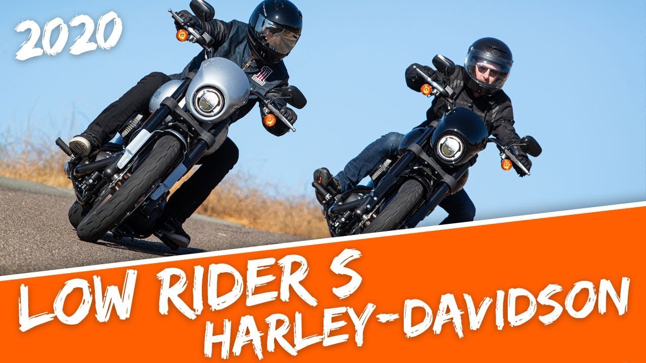 2020 Harley Davidson Low Rider S on the road