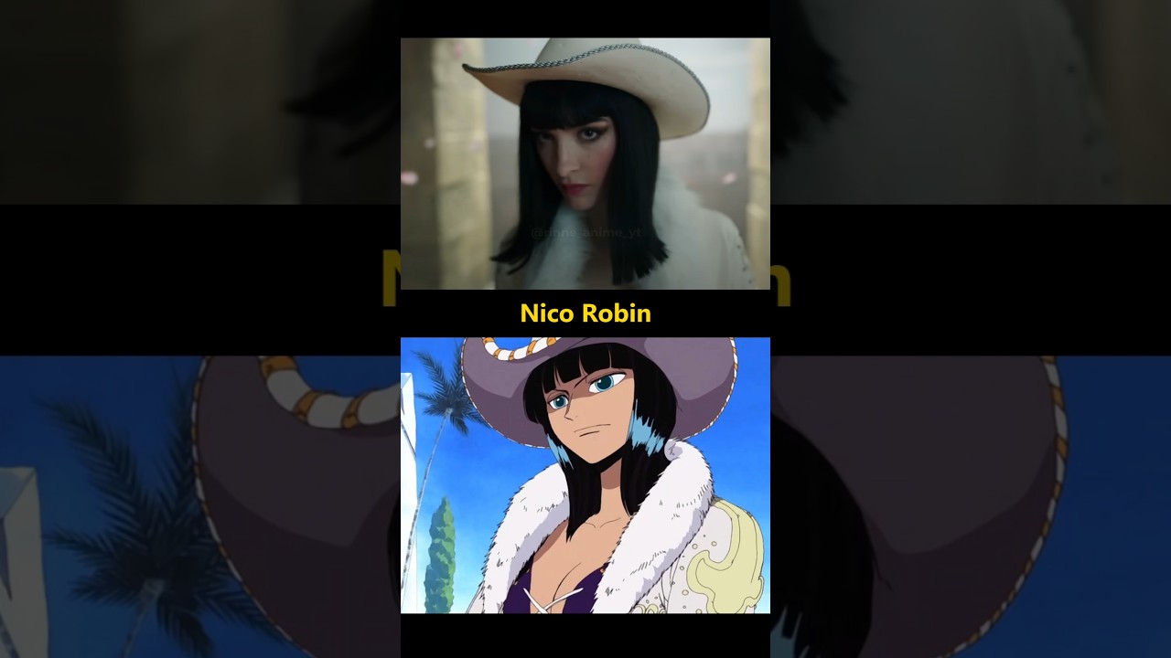 One Piece Live Action NEW CHARACTERS Comparison #OnePieceLiveAction #onepiece #OnePieceNetflix