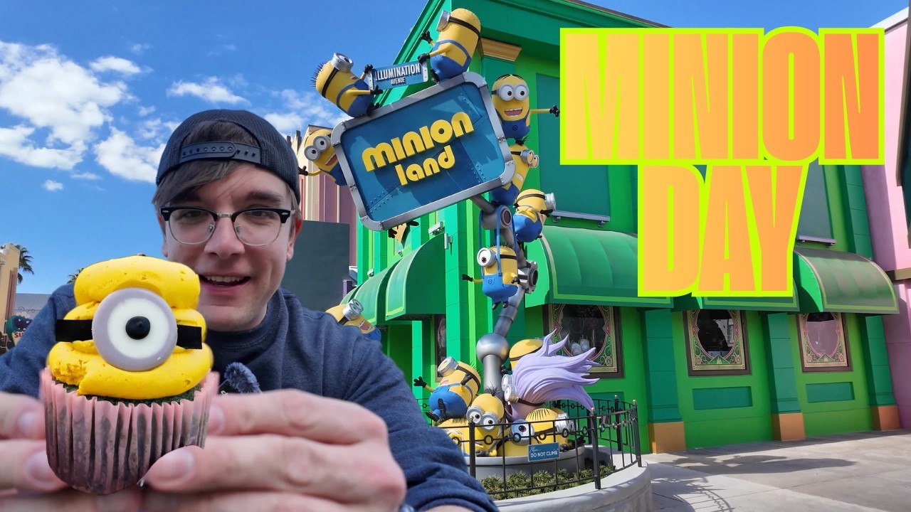 MINION DAY AT UNIVERSAL STUDIOS FLORIDA!