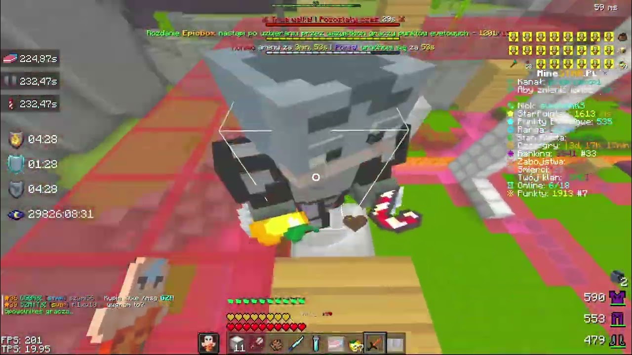 🦴| DOMINACJA CALEGO BOXPVP PRESEASON NA | Minestar.pl | WYNIKI KONKURSU!