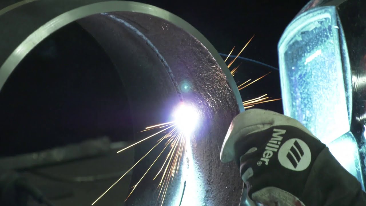 Open Root Pipe Welding with Miller's RMD in 5G Position