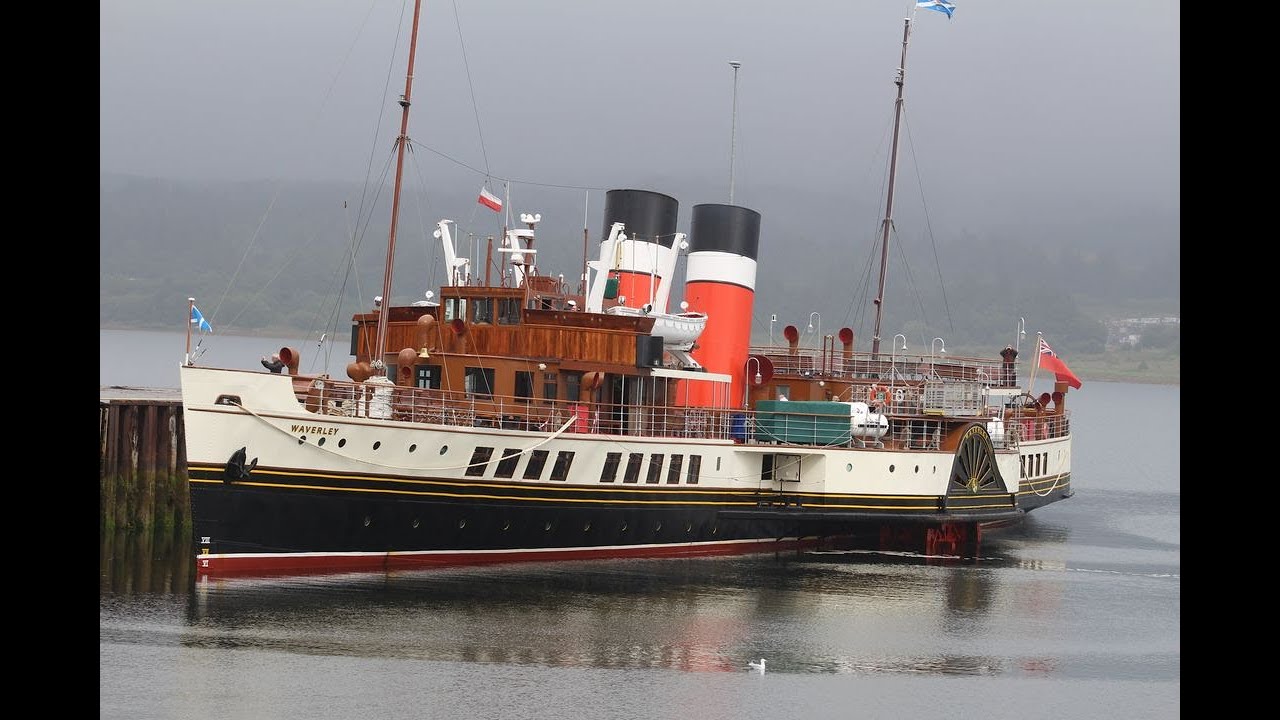 Paddle Steamer Waverley - August 2022 - Ardrishaig, Argyll & Bute,  Scotland