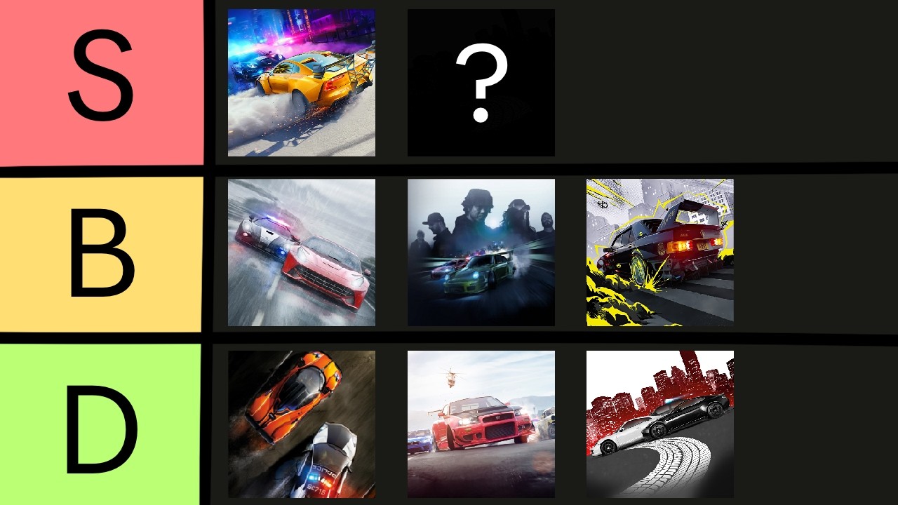 Ranking every modern NFS game