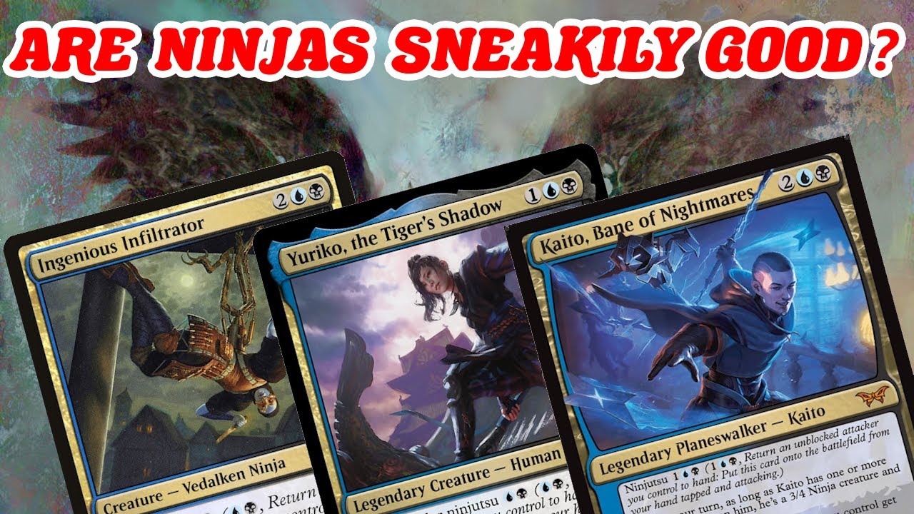 ARE NINJAS SECRETLY GOOD? Legacy Dimir Ninjas Midrange Deck MTG
