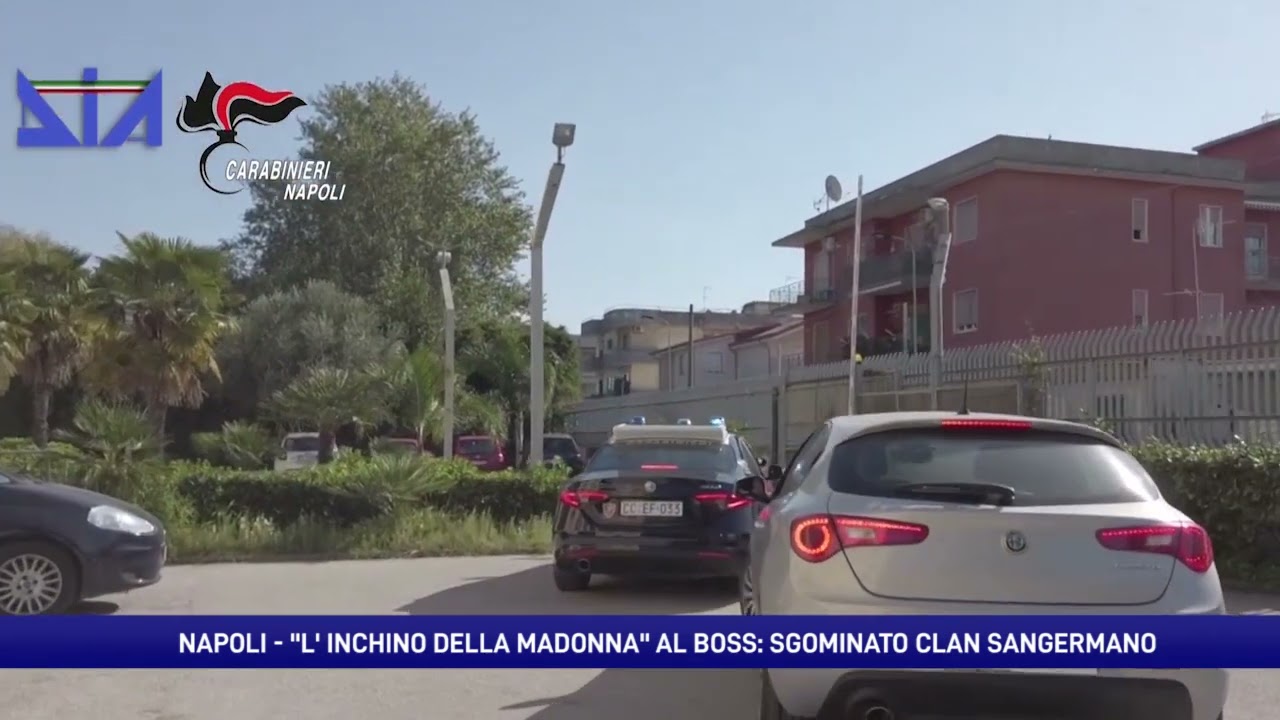 Inchino della Madonna al boss: sgominato il clan Sangermano