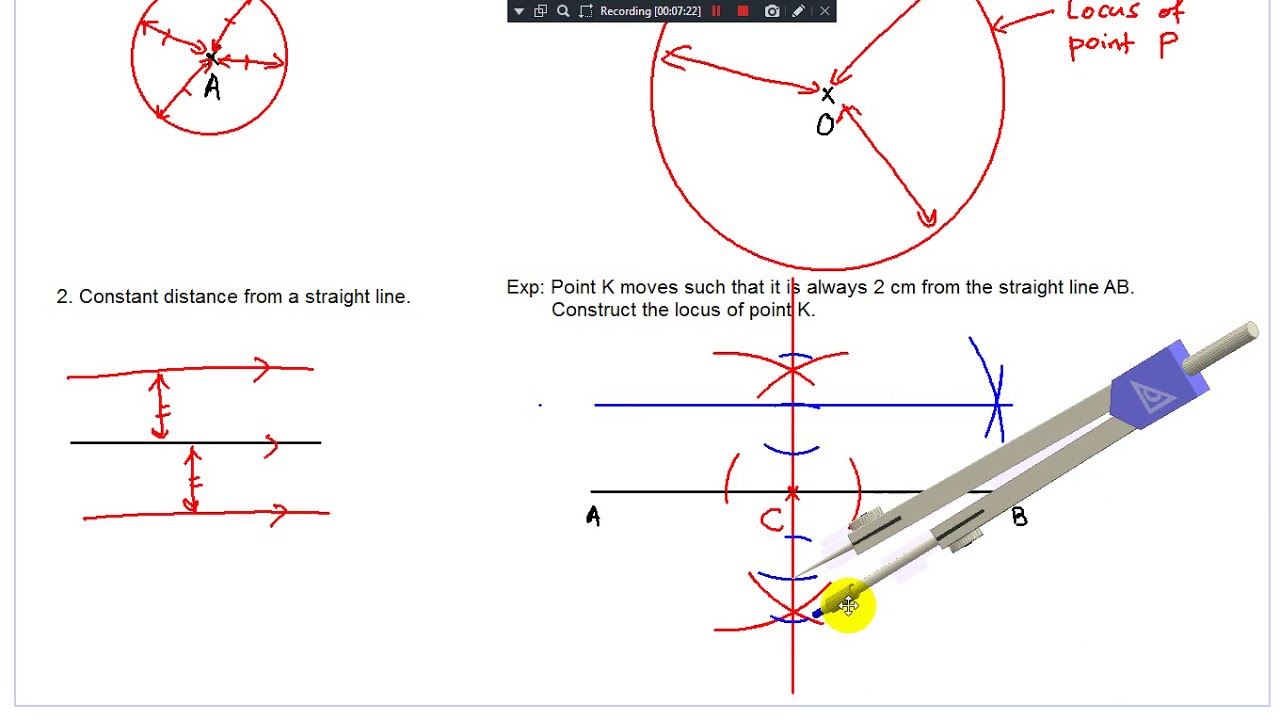 KSSM Form 3 Chapter 8 Loci in Two Dimensions (Part I)