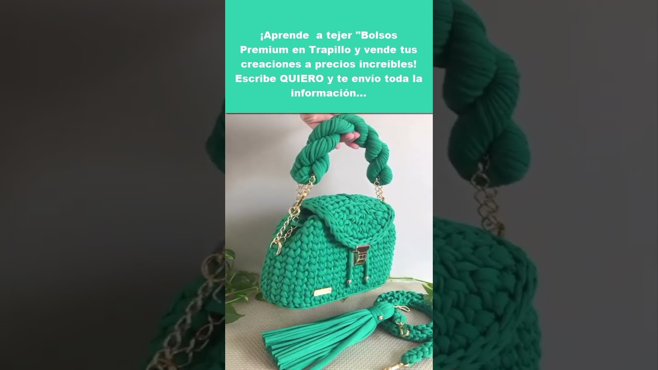 "Gana dinero desde casa haciendo bolsos hermosos"
