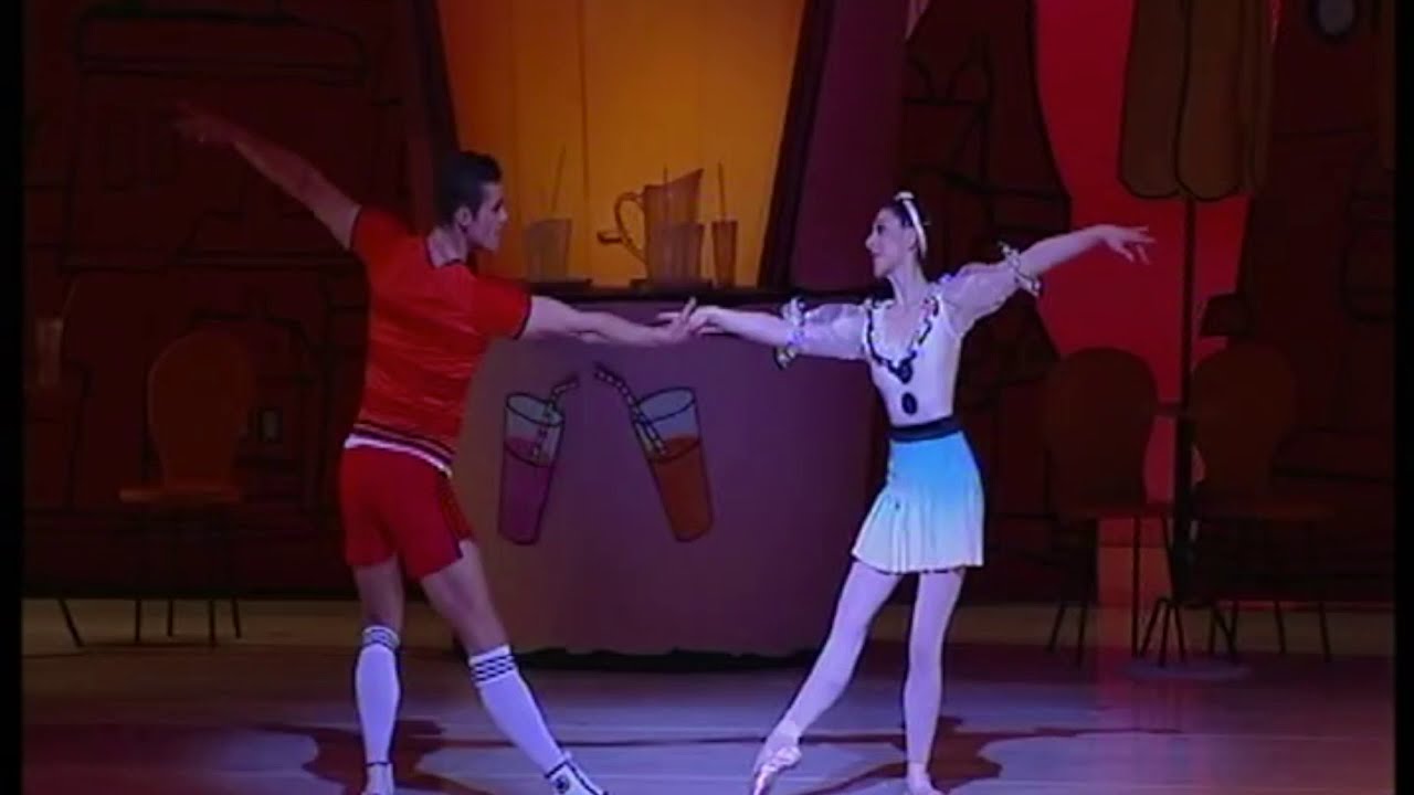 Coppelia solo+duet 1st act by Alexander Zhembrovskyy and Maia Makhateli