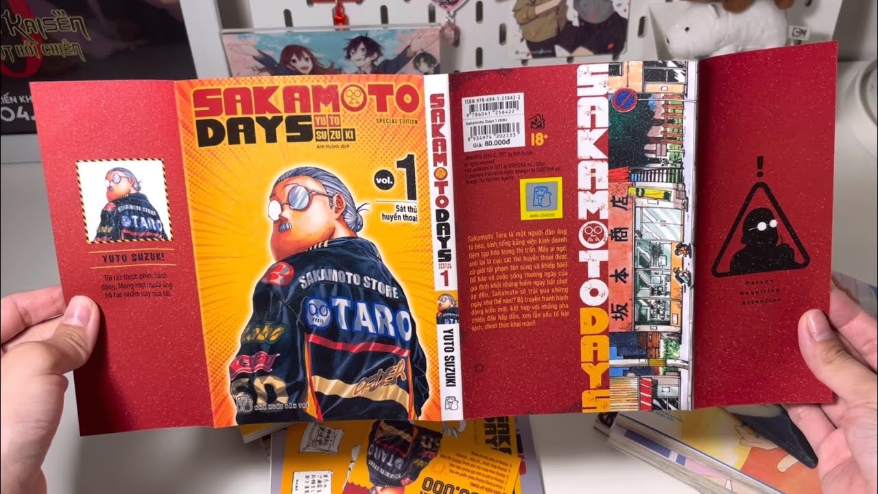 Tâm sự tuần qua, kịp mua Sakamoto Days Tập 1 Đặc Biệt .. | Manga Unboxing | Huyn Lyn