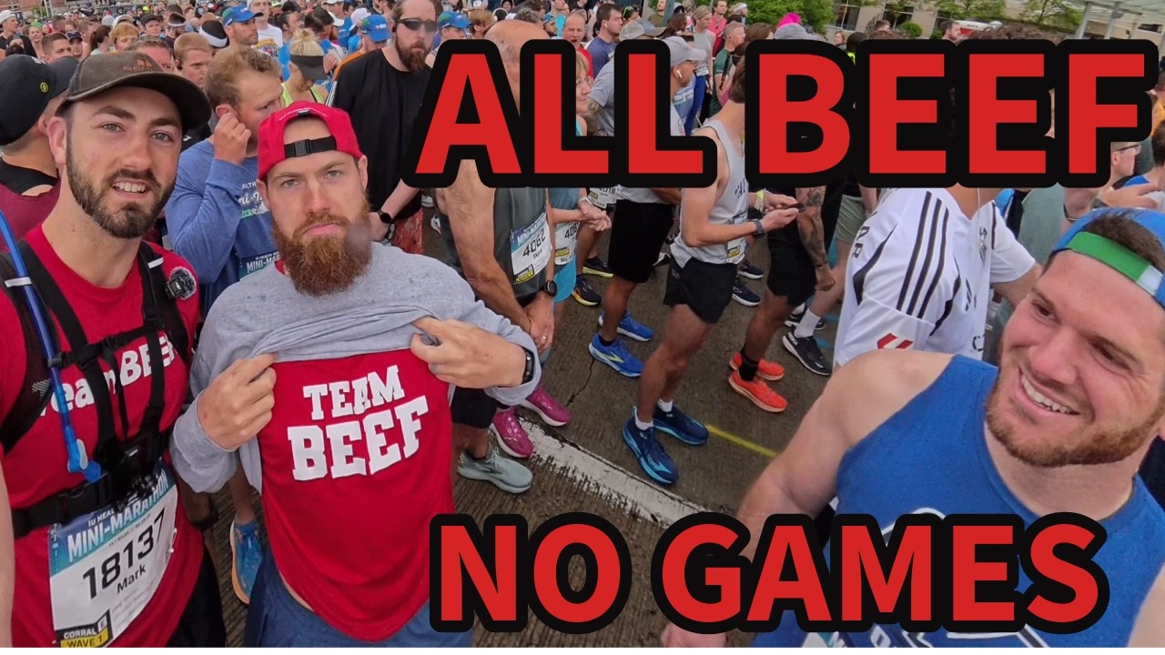 Running a Half Marathon in 5 Minutes | Fast Forward Indy Mini Marathon 2025