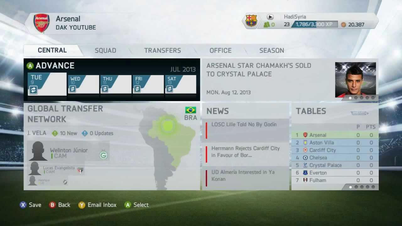 FIFA 14 Manager Mode Full Review (PC) - Scouting, Transfers, Layout