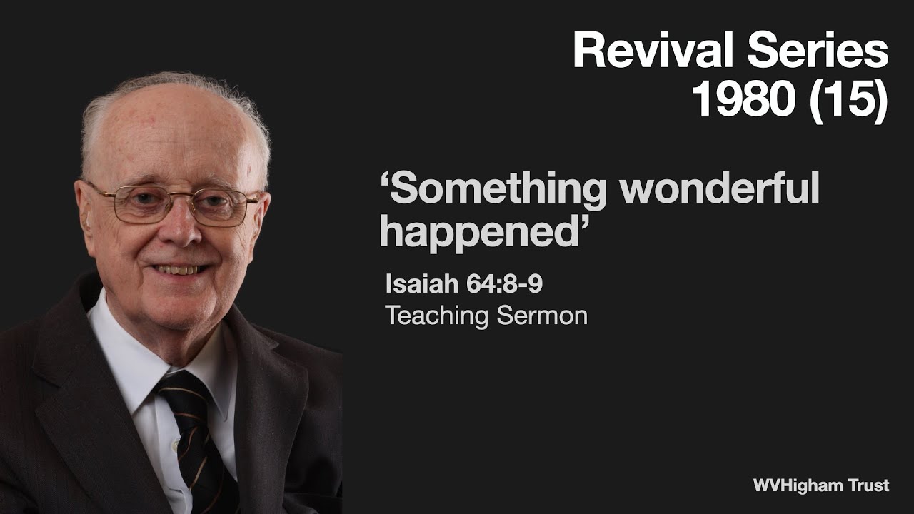 Something wonderful happened