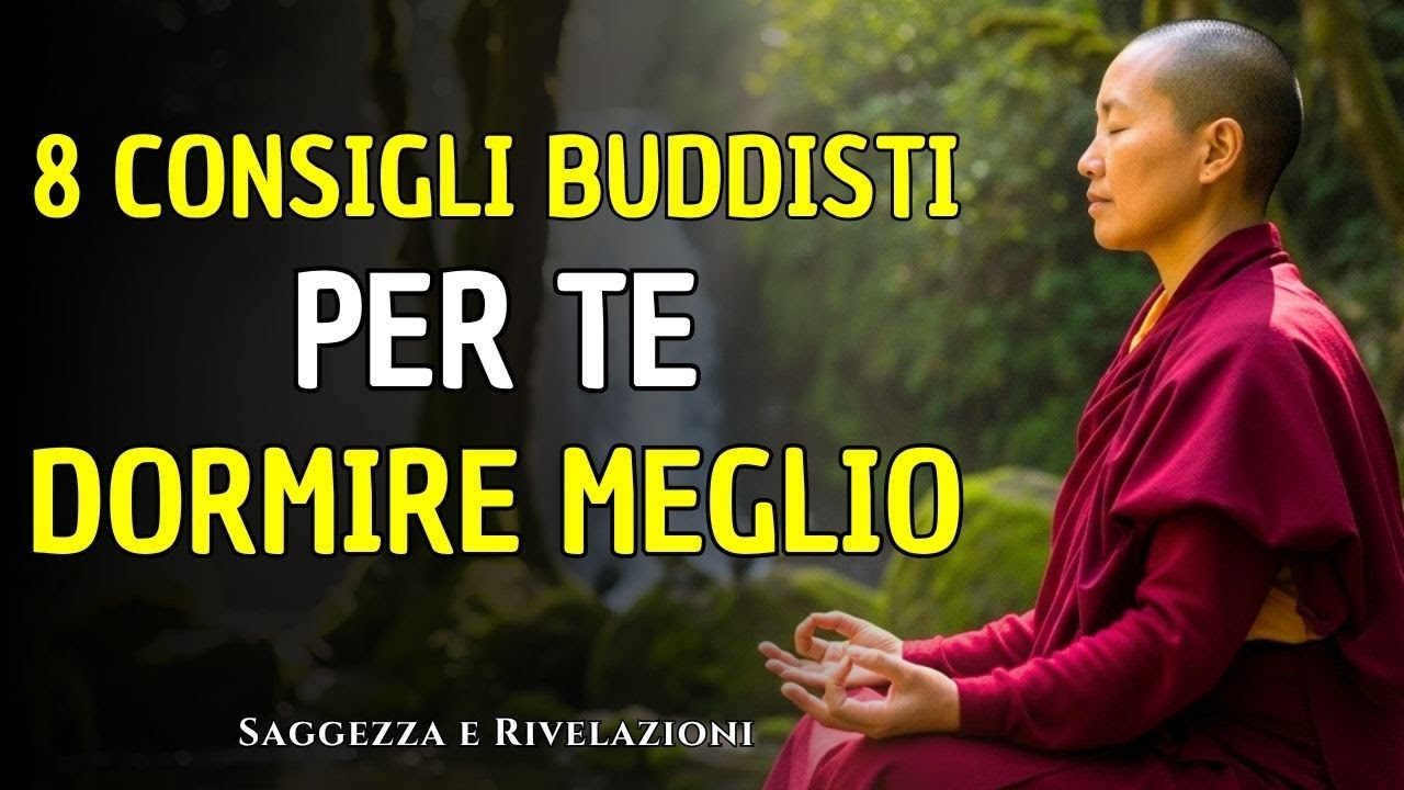 8 CONSIGLI BUDDISTI PER DIMINUIRE L'ANSIA E DORMIRE MEGLIO | Saggezza Buddista
